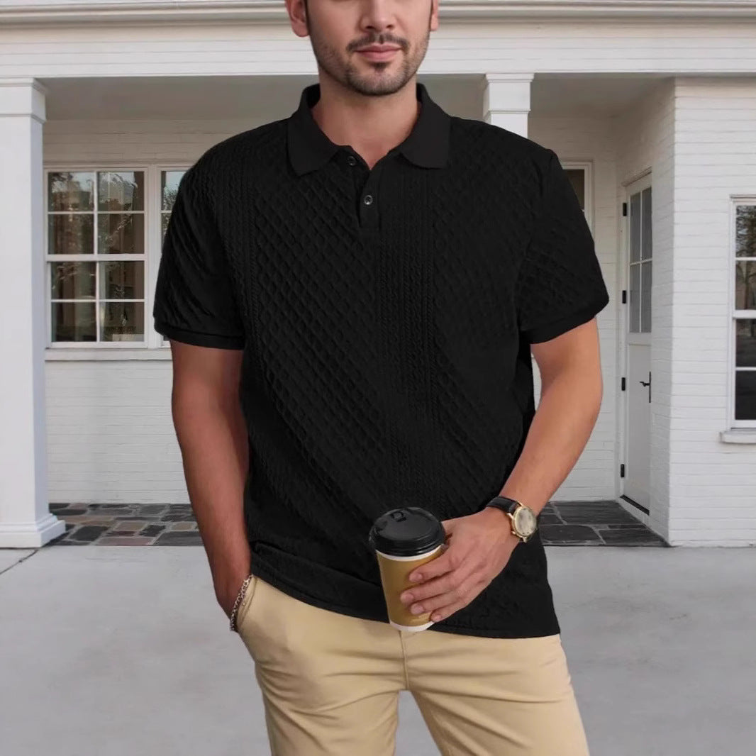 Men's Polo Casual Top