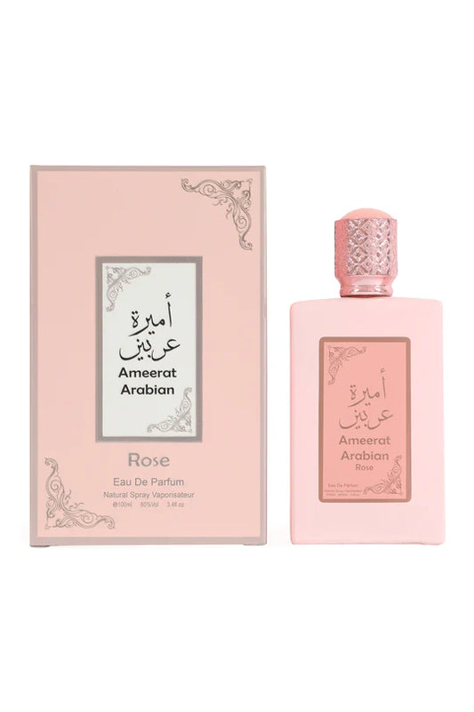 AMEERAT ARABIAN ROSE SPRAY PERFUME EAU DE PARFUM FOR WOMEN - 3.4FL.OZ.