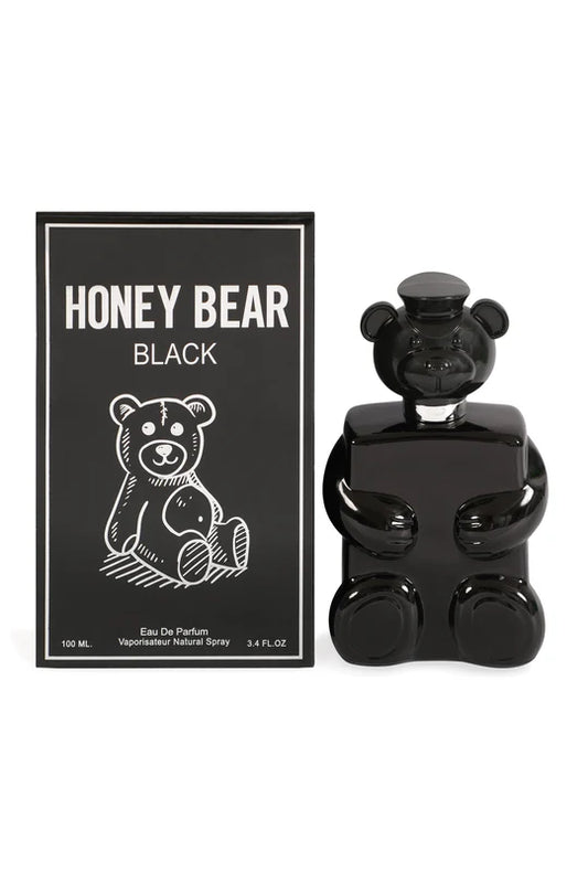 HONEY BEAR BLACK SPRAY PERFUME EAU DE PARFUM FOR MEN - 3.4FL.OZ.