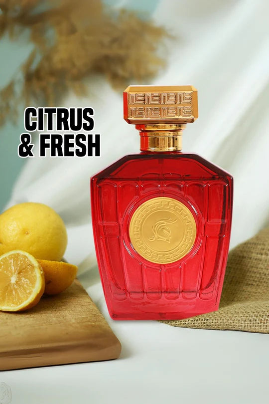 VERSION OF RED SPRAY PERFUME EAU DE PARFUM FOR MEN - 3.4FL.OZ.