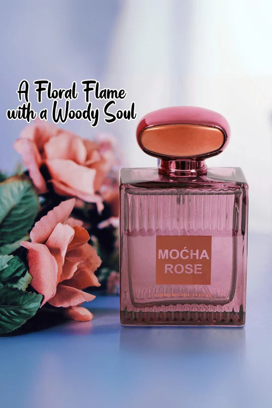 MOCHA ROSE PERFUME EAU DE PARFUM FOR WOMEN - 3.4 FL. OZ