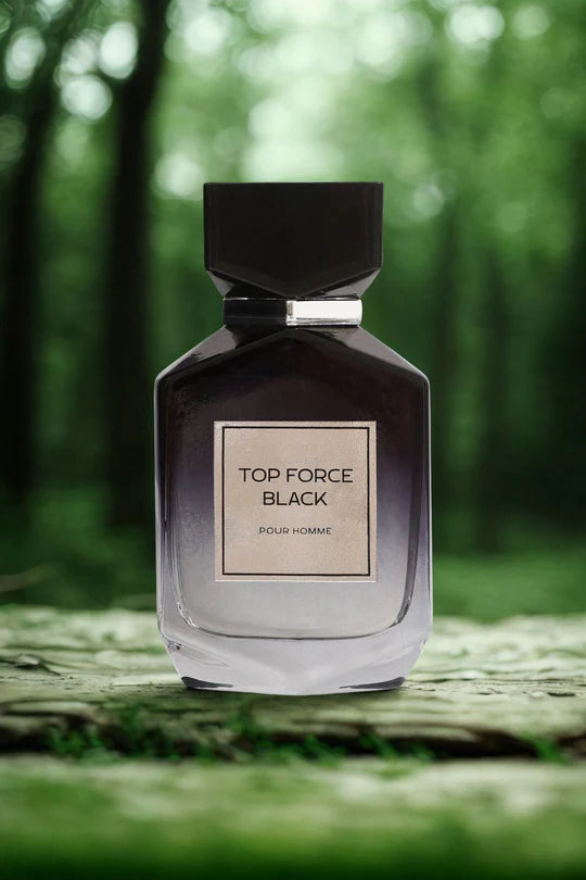 TOP FORCE BLACK COLOGNE SPRAY PERFUME EAU DE PARFUM FOR MEN -3.4FL.OZ.
