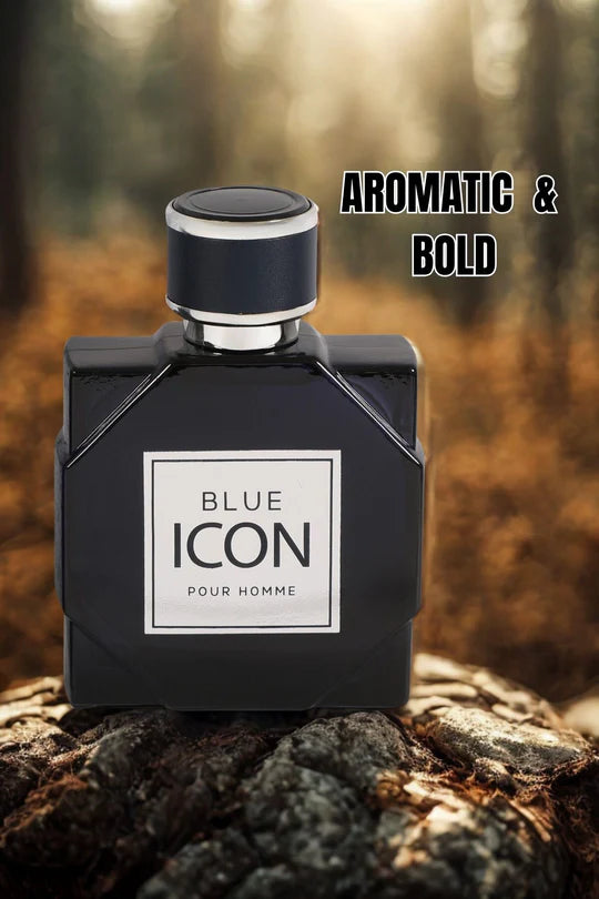 BLUE ICON COLOGNE SPRAY EAU DE PARFUM FOR MEN - 3.4FL.OZ.