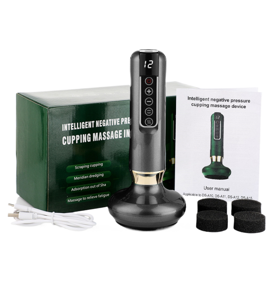 Electric Cupping Therapy Set with Heating and Massage