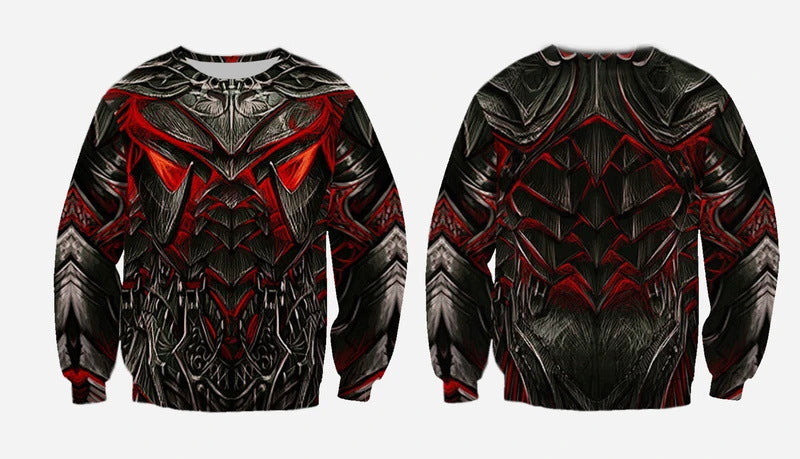 Men's 3D Printed Casual Sweatshirt