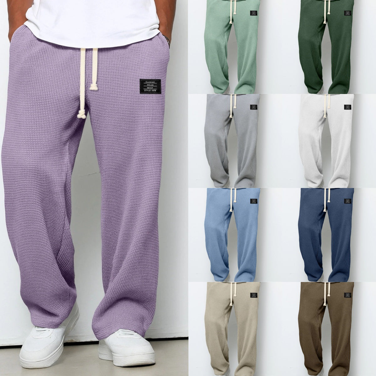 Mens Straight Leg Casual Sweatpants