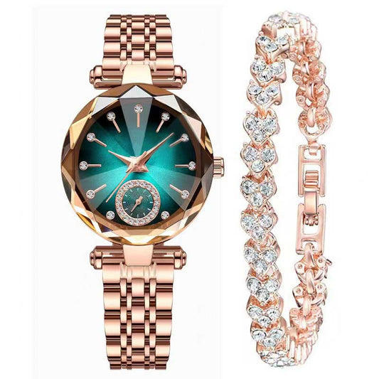 Fashionable ladies' watch with elegant appearance