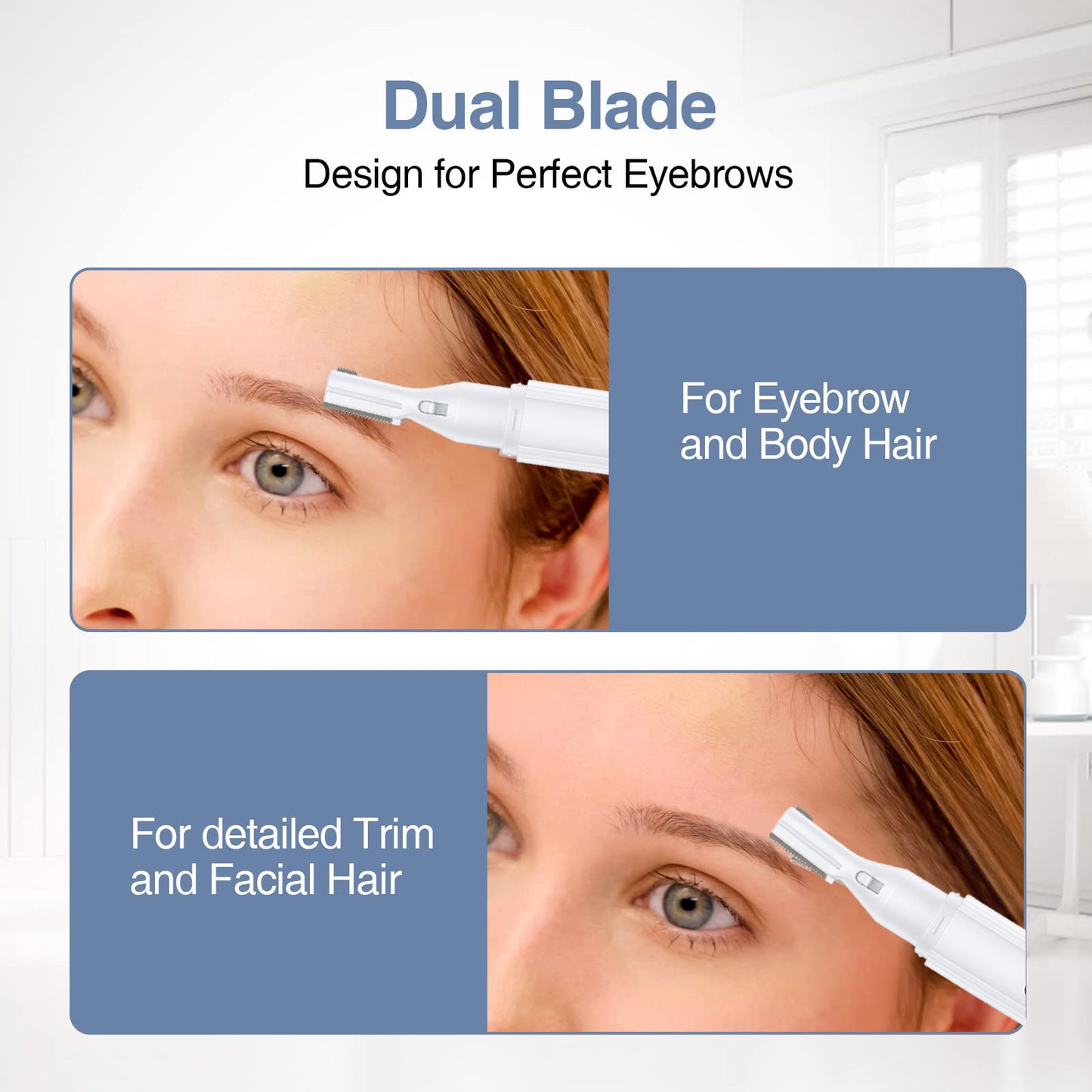 Rechargeable Electric Eyebrow Trimmer
