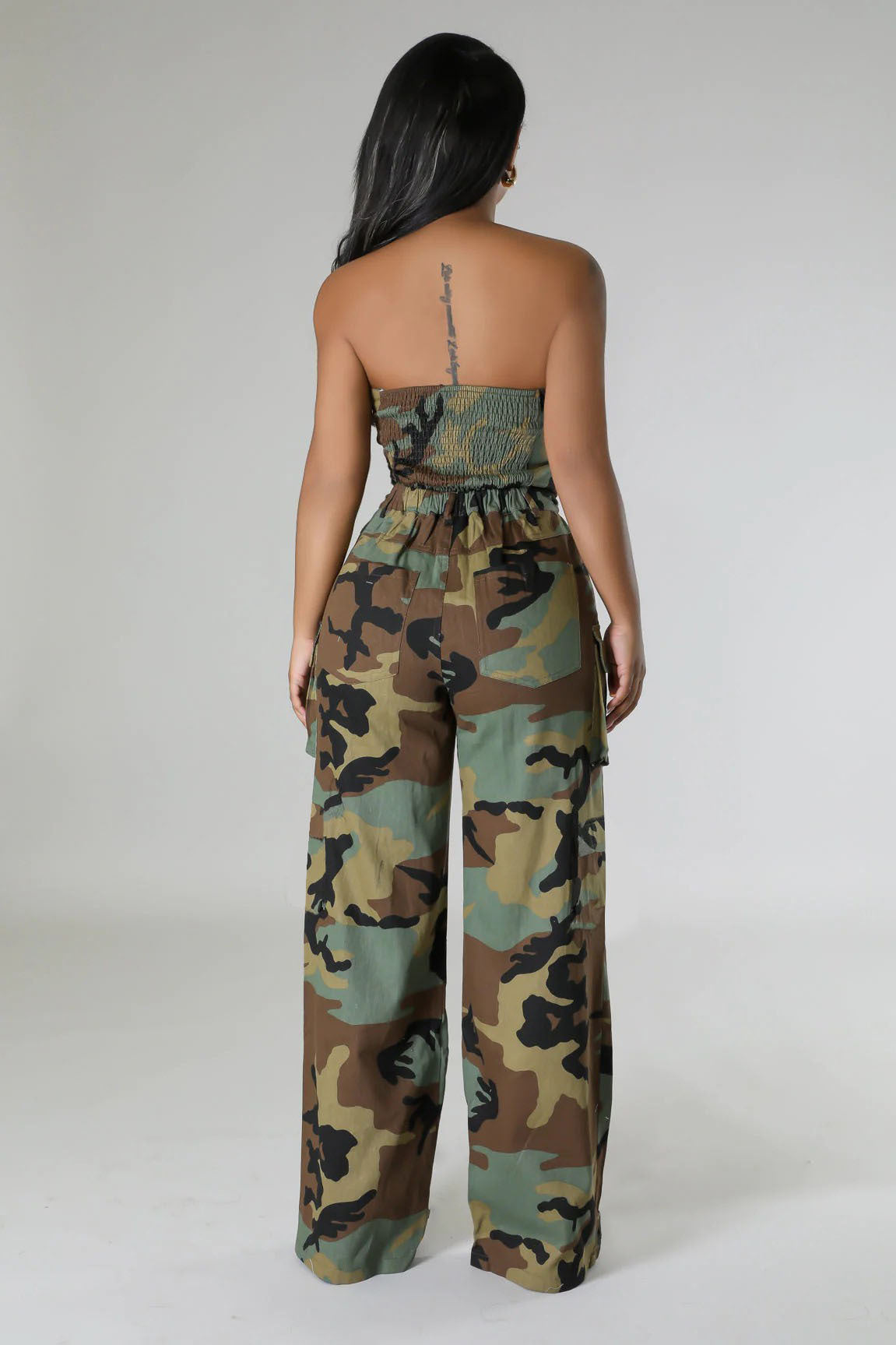 Women's Camouflage Casual Pants Suit