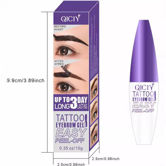 Waterproof Peel-off Eyebrow Cream