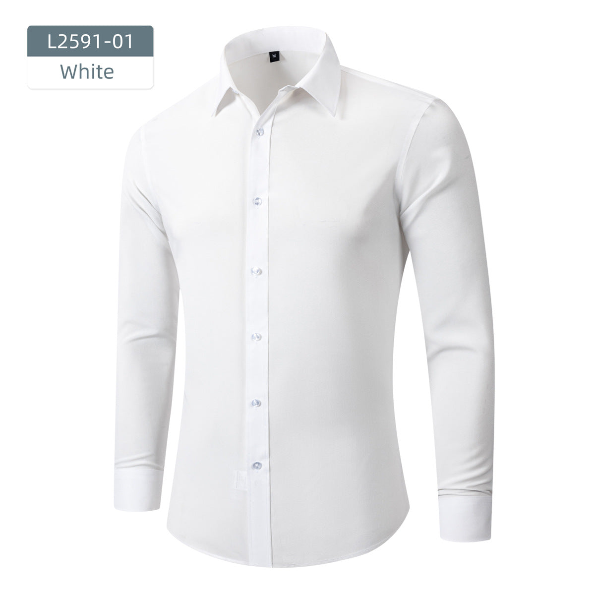 Mens Long Sleeve Business Shirt
