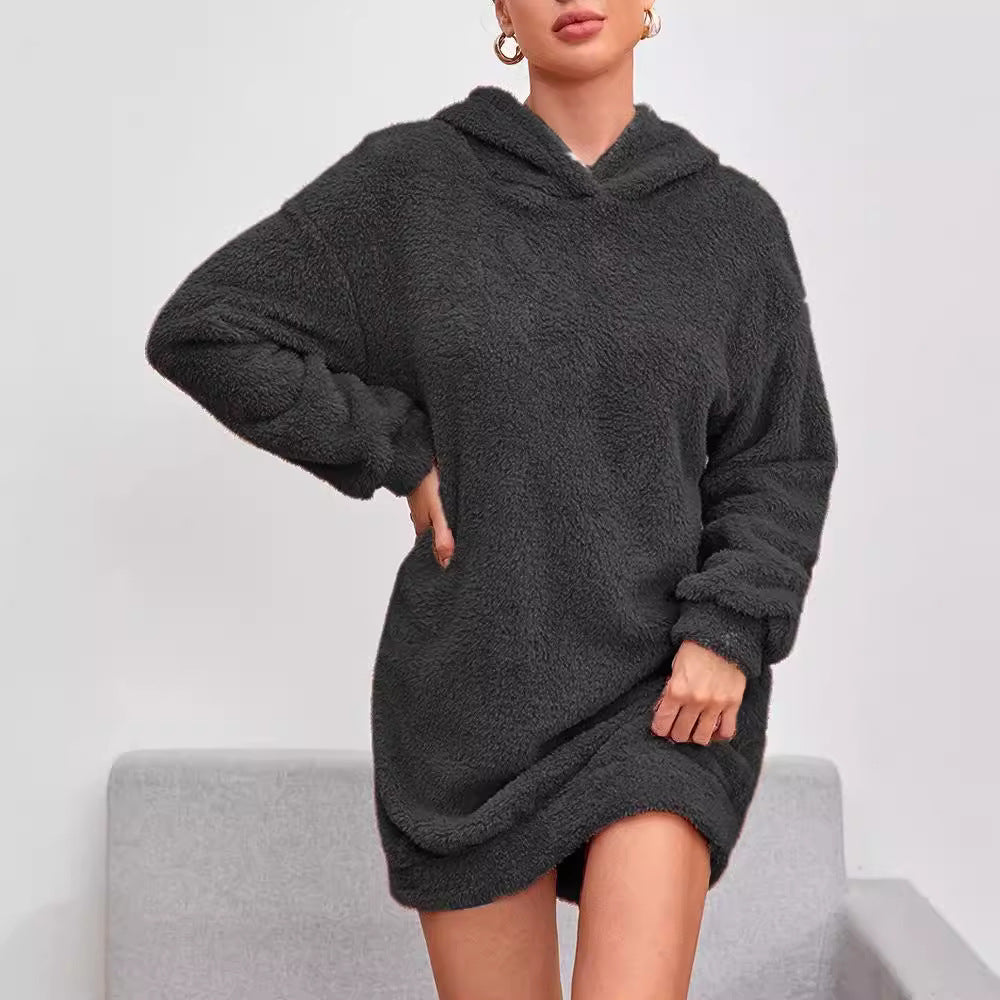Long-sleeved hooded hoodie