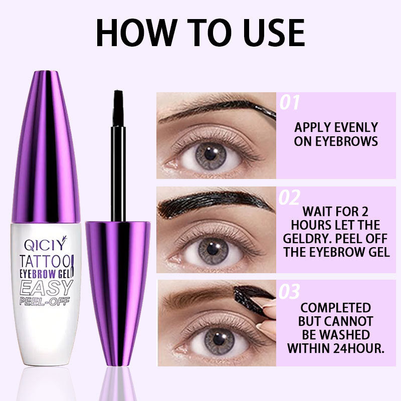 Waterproof Peel-off Eyebrow Cream