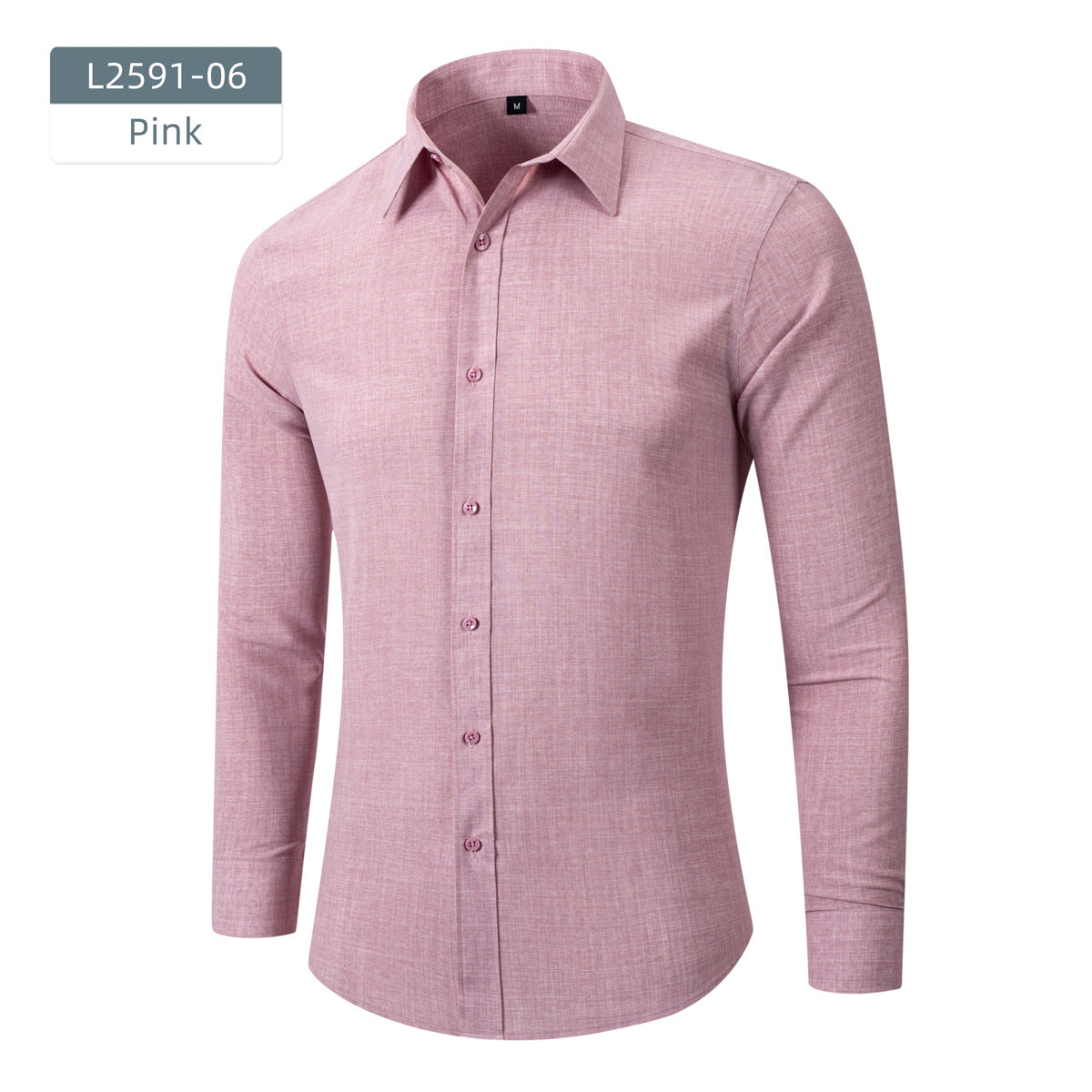 Mens Long Sleeve Business Shirt