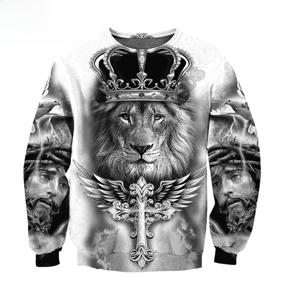 Men's 3D Printed Casual Sweatshirt