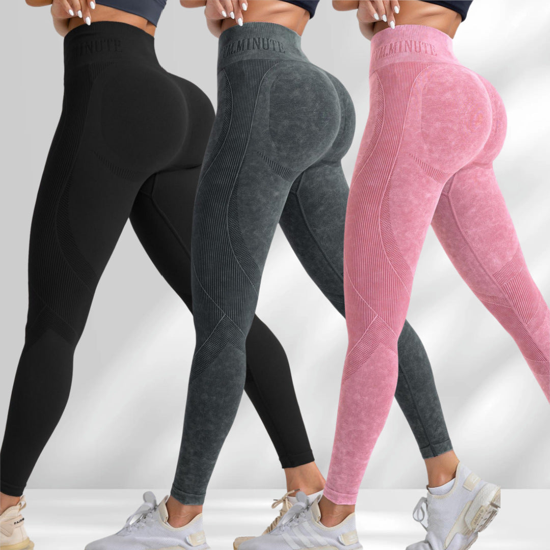 Seamless yoga pants