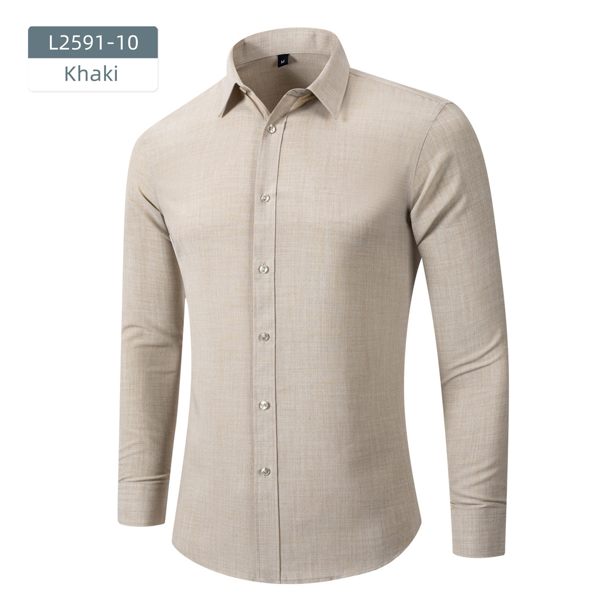 Mens Long Sleeve Business Shirt