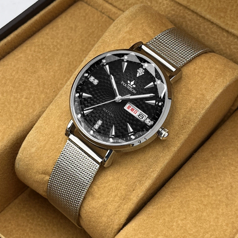 Quartz Movement Women's Glow-in-dark Watch