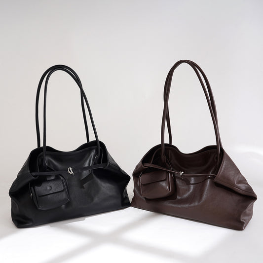 Genuine Leather Women Tote Bag