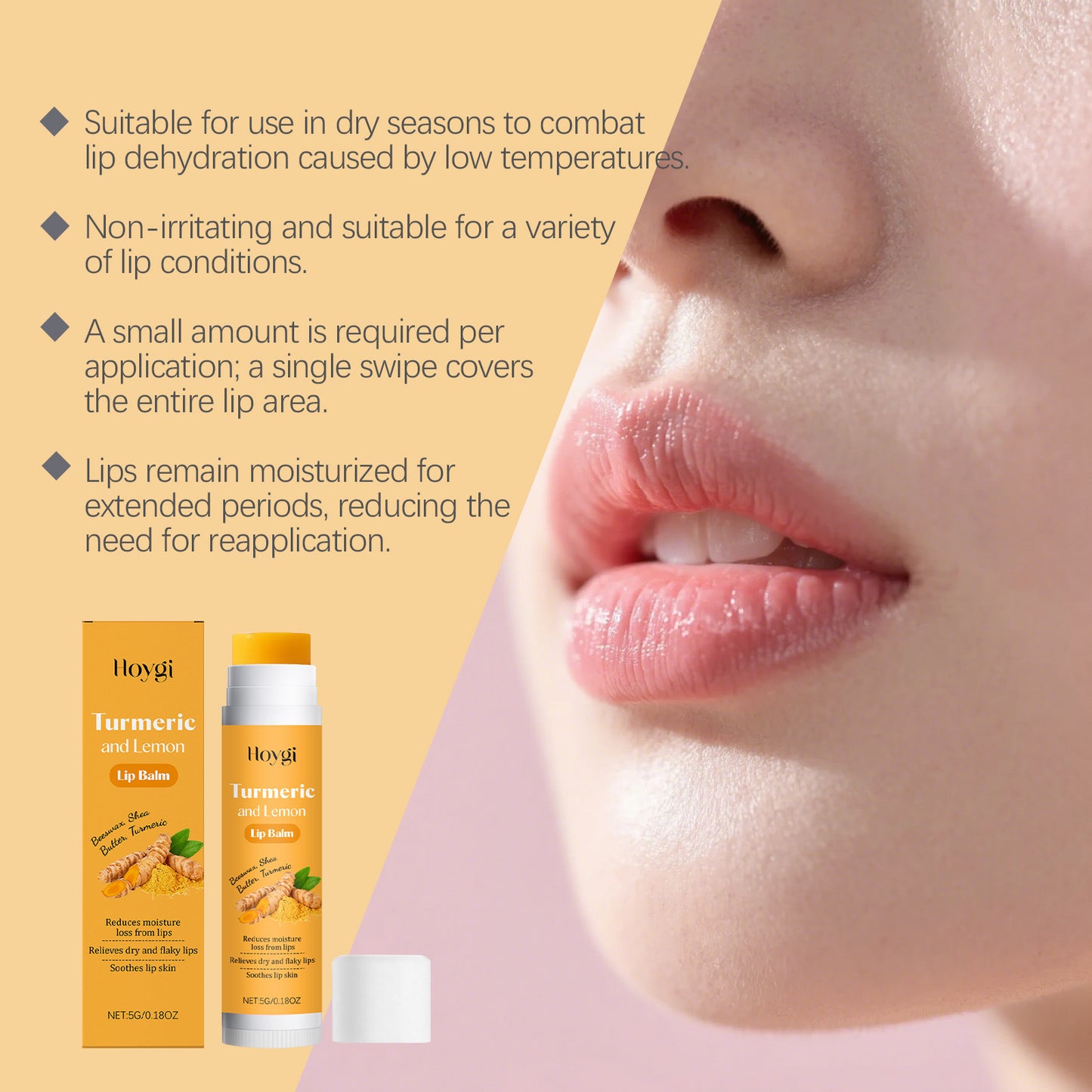 Nourishing formula with turmeric Lip Balm