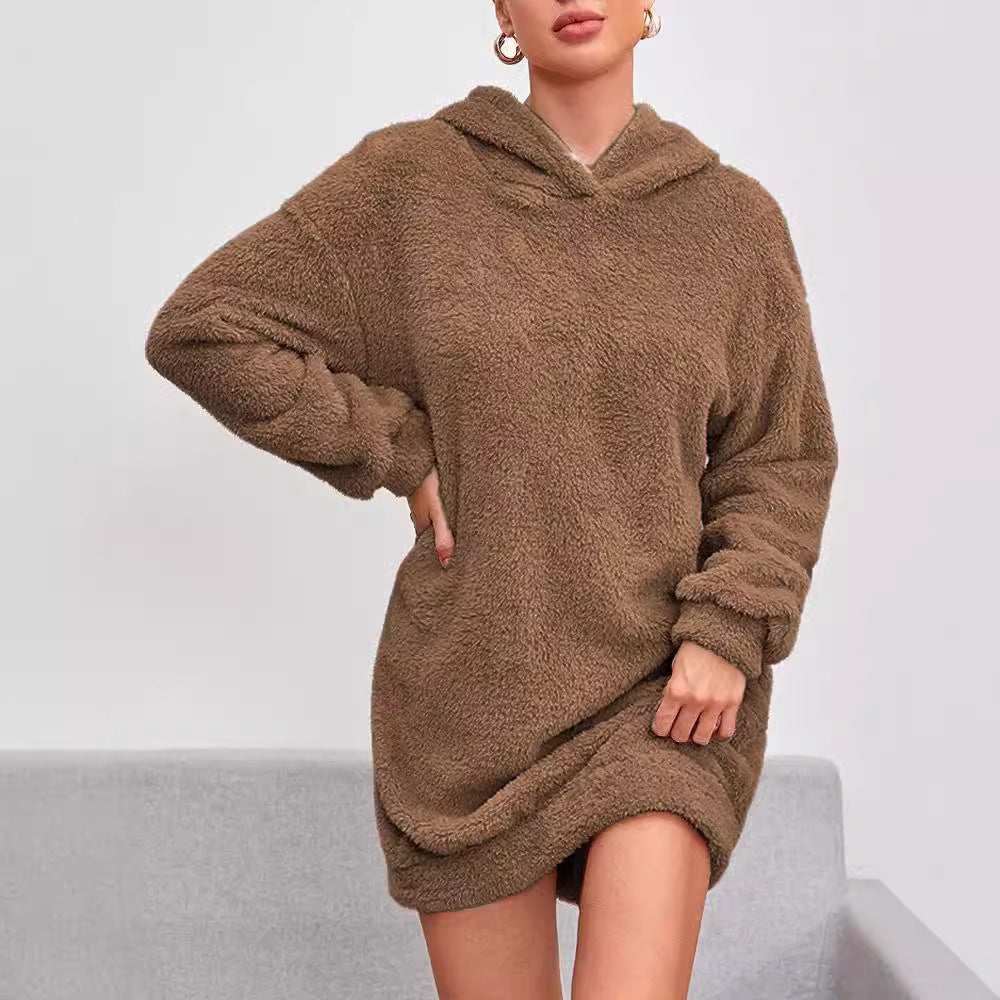 Long-sleeved hooded hoodie