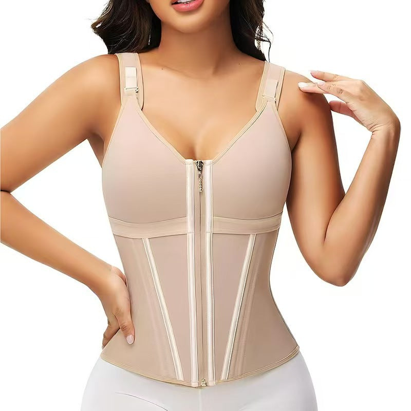 Women's Zipper front Shapewear Vest
