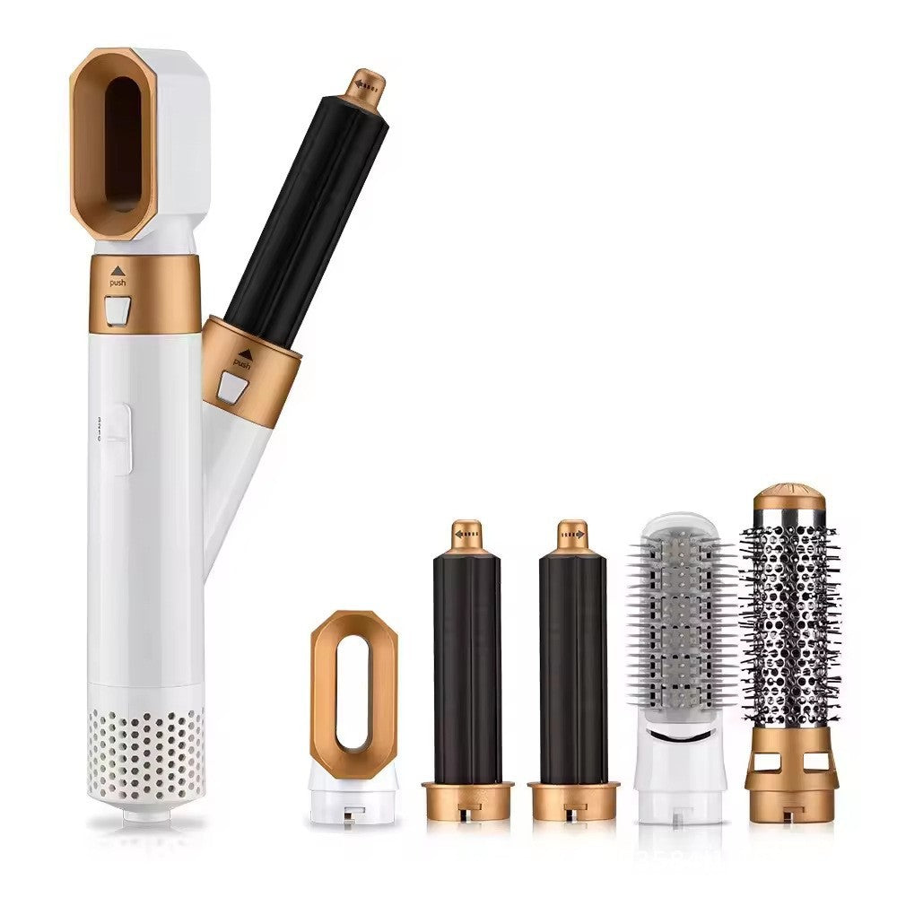 5-in-1 Hair Styler Dryer with Negative Ion and Hot Air Comb