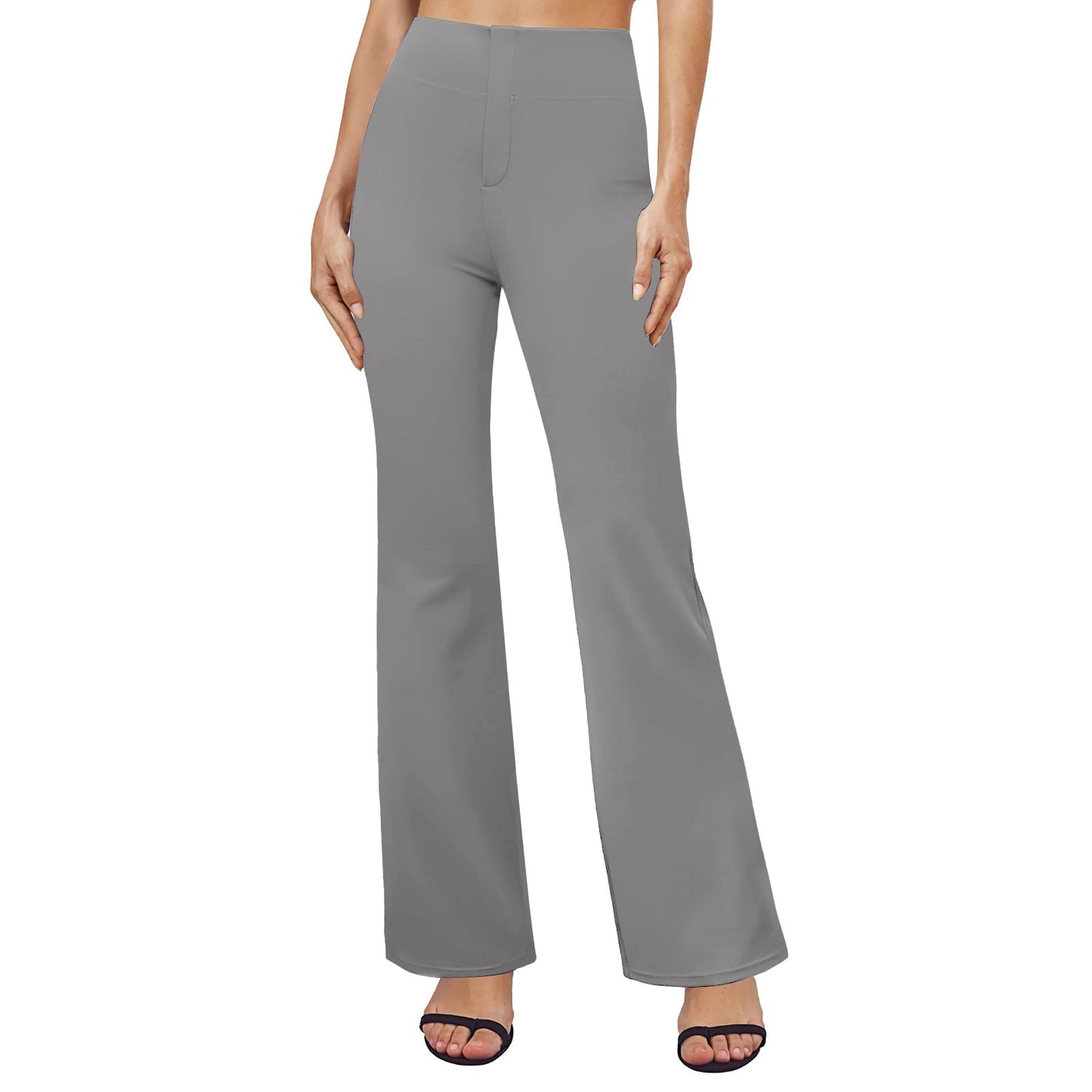 Pantalones deportivos de pierna ancha para mujer 