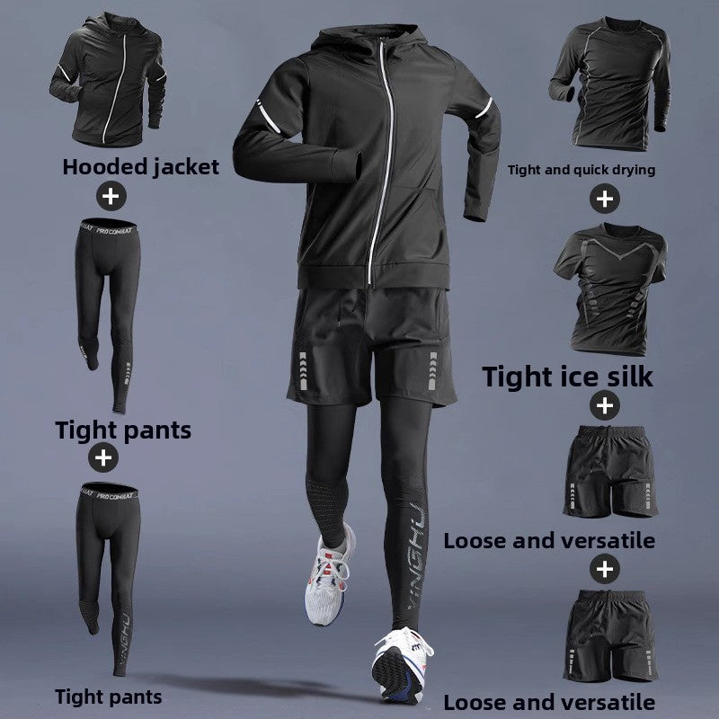 Tight-fit Men's Quick-Drying Sports Suit