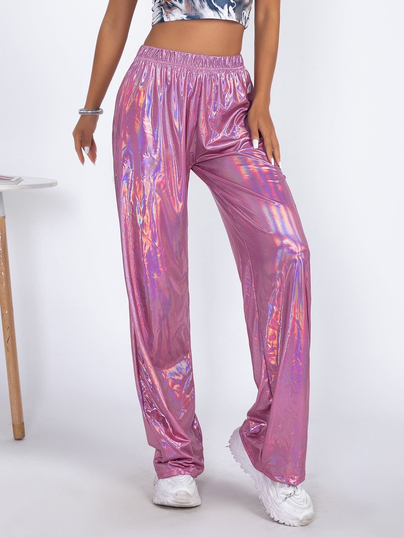 Loose Straight Leg Pants