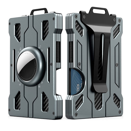 Aluminum alloy business card holder