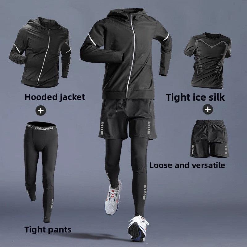 Tight-fit Men's Quick-Drying Sports Suit