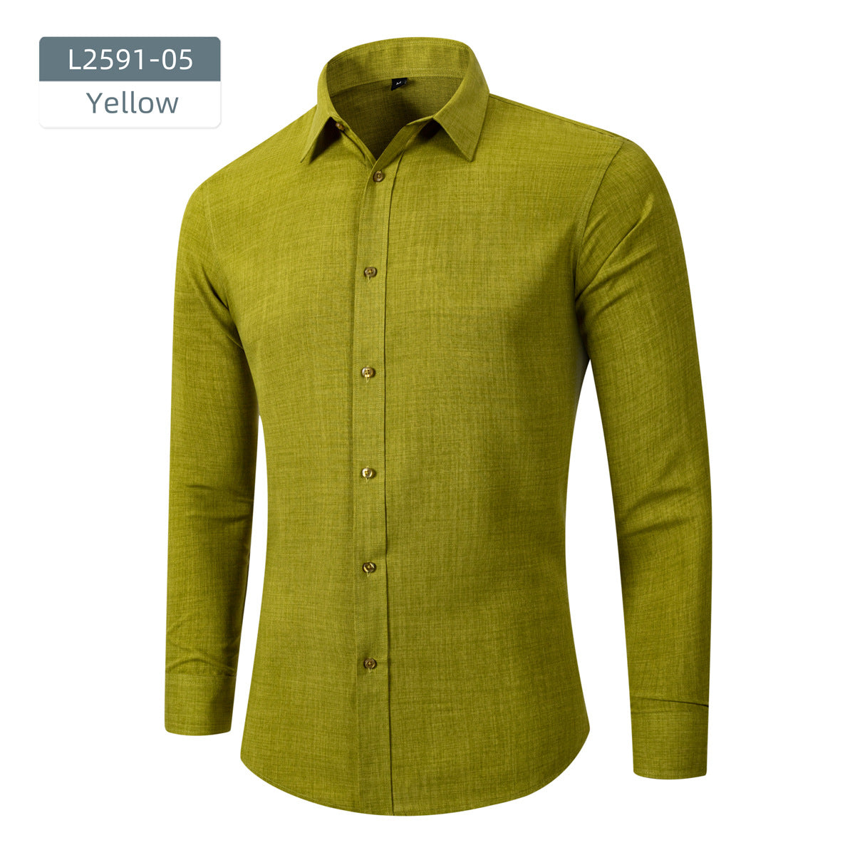 Mens Long Sleeve Business Shirt