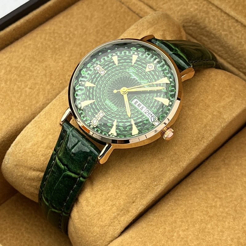 Quartz Movement Women's Glow-in-dark Watch