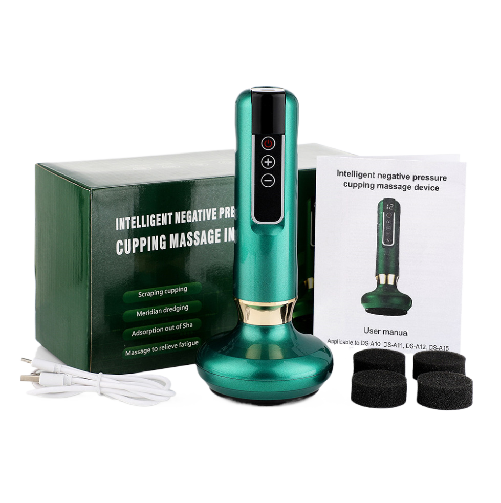 Electric Cupping Therapy Set with Heating and Massage