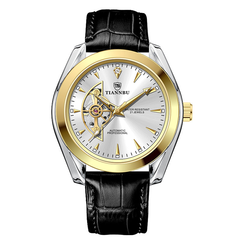 Men's automatic mechanical watch waterproof