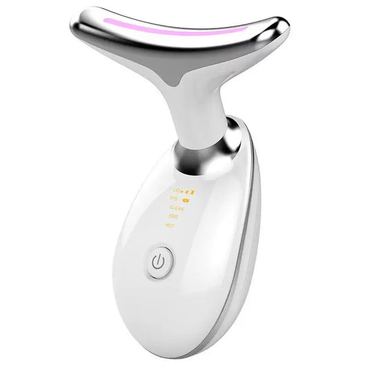 Three-Color Seven-Color Neck Care Massager, Facial Lifting and Firming Beauty Instrument, Neck Beauty Instrument