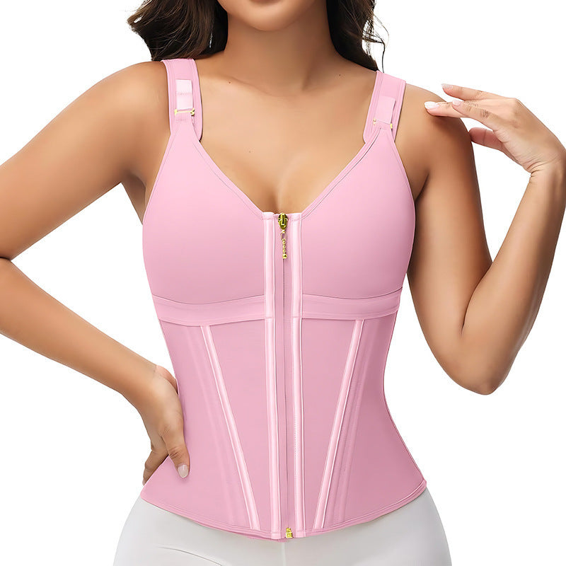 Women's Zipper front Shapewear Vest
