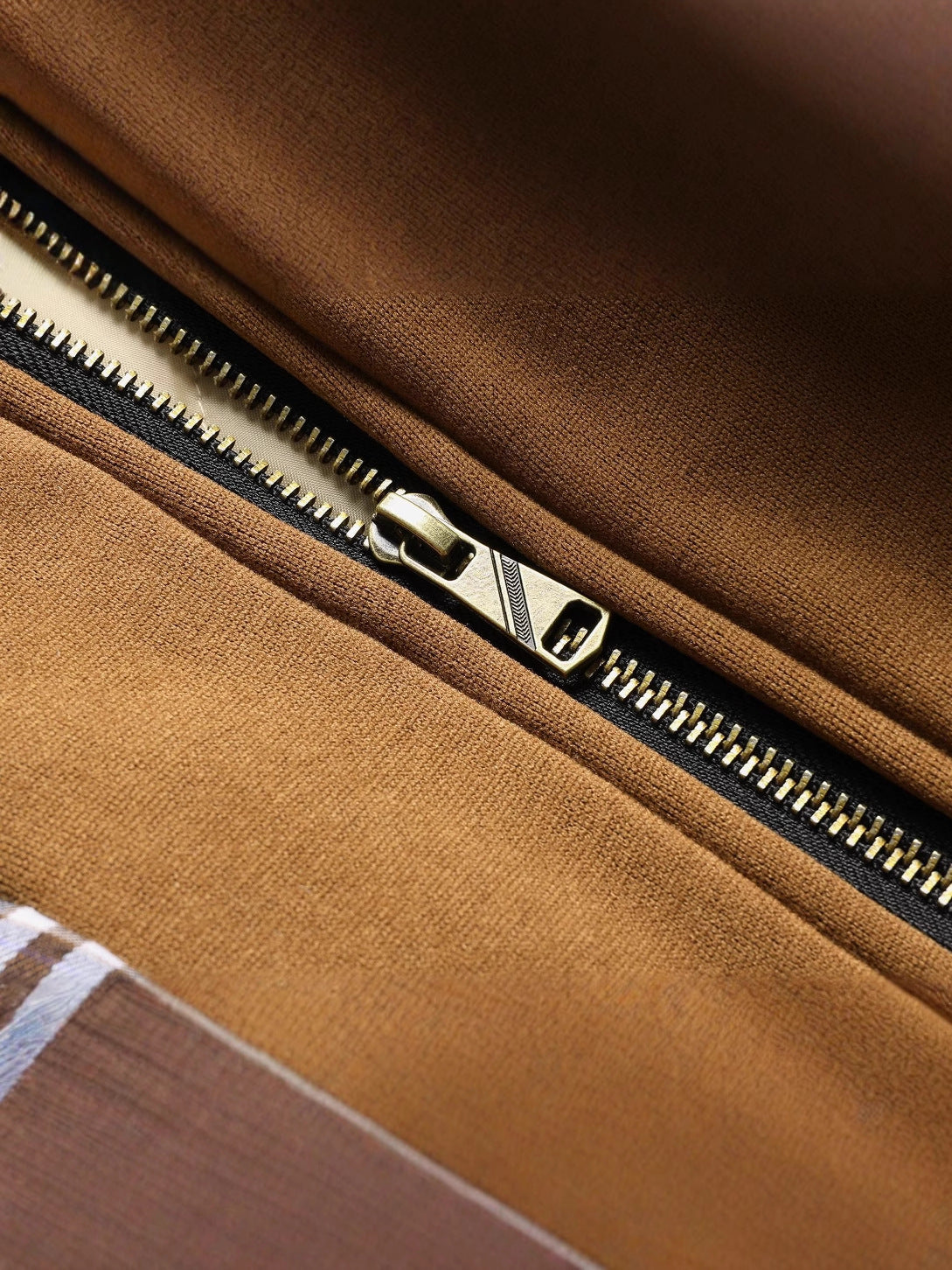 Quilted cotton hoodie